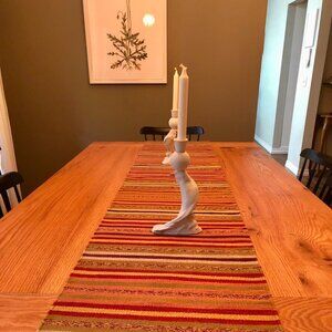 Beautiful extra-long Pottery Barn table runner